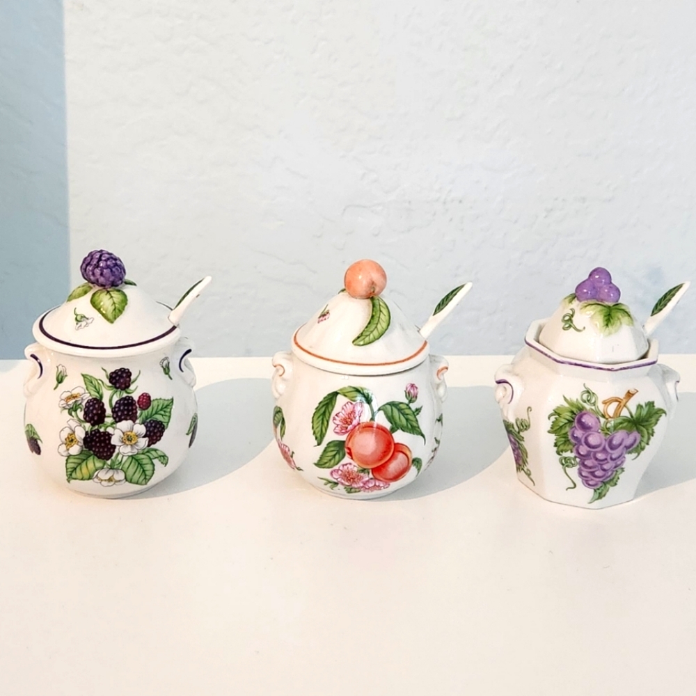 Lenox Orchard Jam Jelly Jars